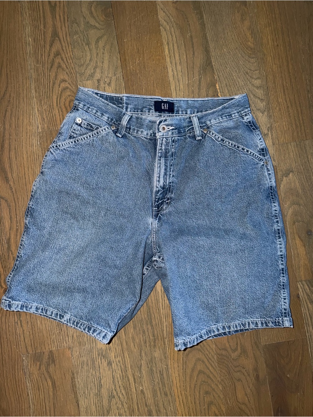Vintage Gap denim jean Shorts jorts sz 32